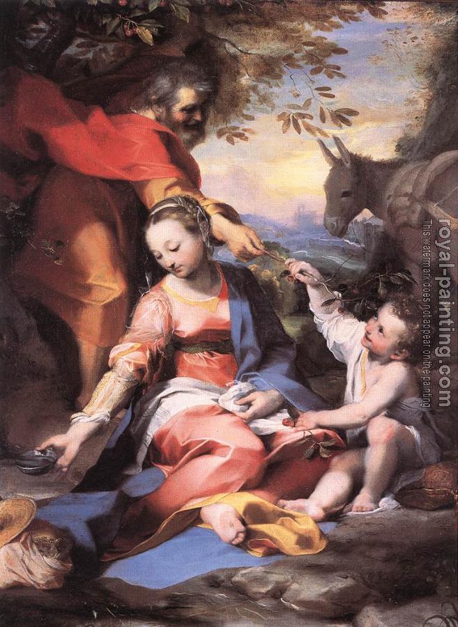Federico Barocci : Rest on the Flight to Egypt